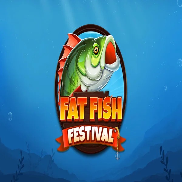 Fat Fish Festival logo by Wishbone Games at Wild Robin Casino
