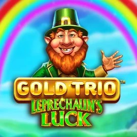 Gold Trio Leprechaun's Luck slot icon by Playtech, available at Wild Robin Casino
