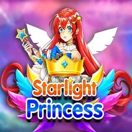 Starlight Princess slot logo by Pragmatic Play at Wild Robin Casino