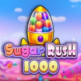 Sugar Rush 1000 by Pragmatic Play, showcased at wild-robin-casino.org – game logo