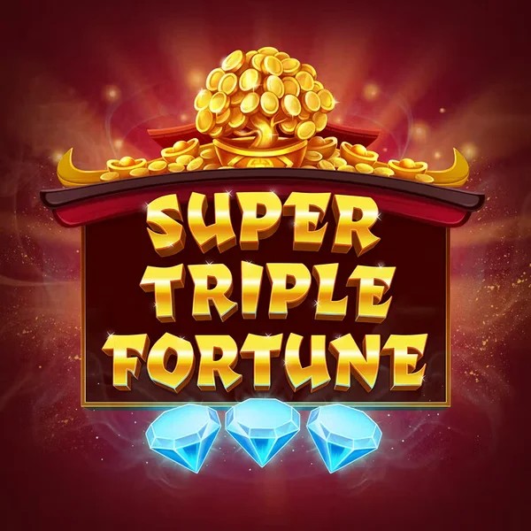 Super Triple Fortune logo by Greentube at Wild Robin Casino